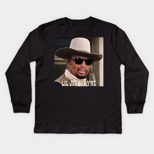 Lil Jon Wayne Kids Long Sleeve T-Shirt